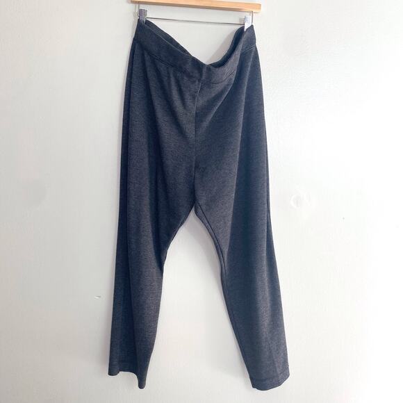CROFT & BARROW WOMENS COMFY SWEATPANTS DARK GRAY XXL SHORT - Picture 2 of 7